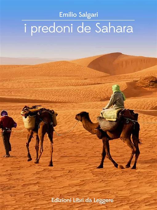 Cover image for I predoni del Sahara